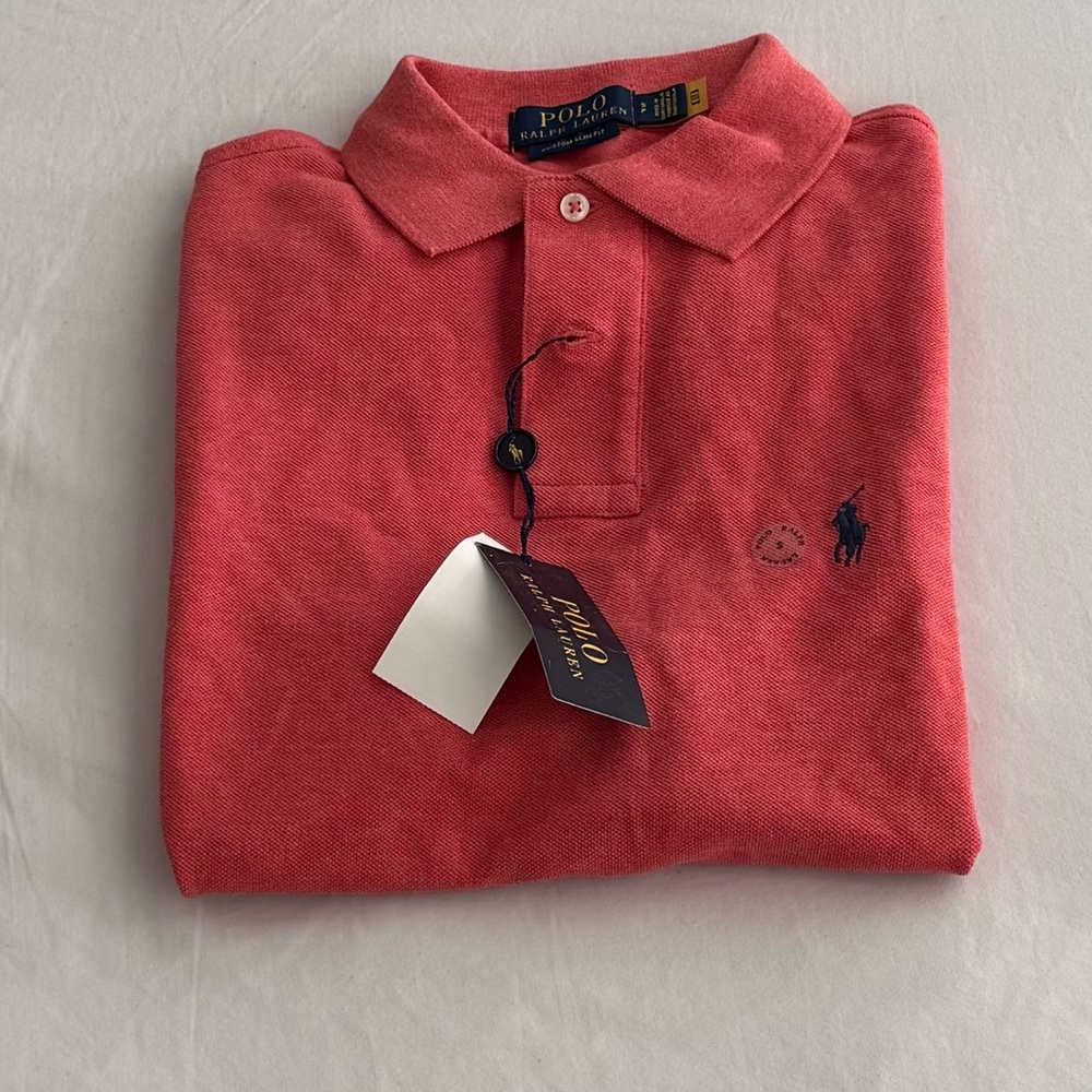 Men’s Polo Ralph Lauren Custom Slim Fit Polo- Small NWT